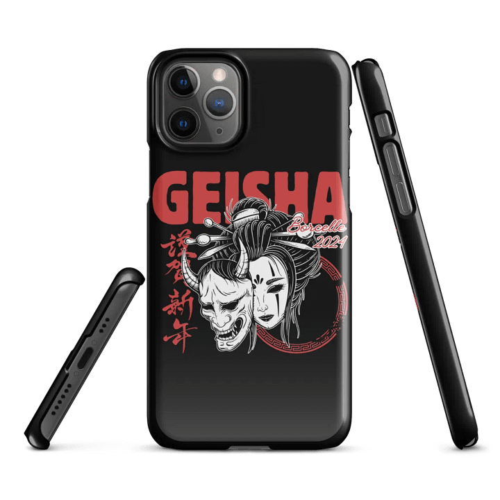 Geisha and Demon Mask iPhone® Snap Case product image (2)