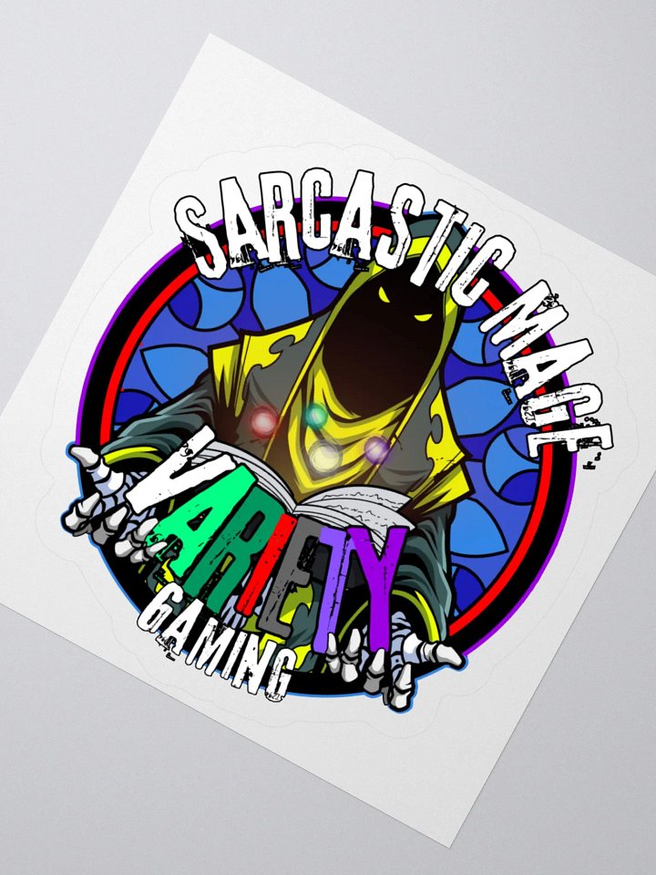 Sarcastic Mage Variety Gaming Stickers product image (6)