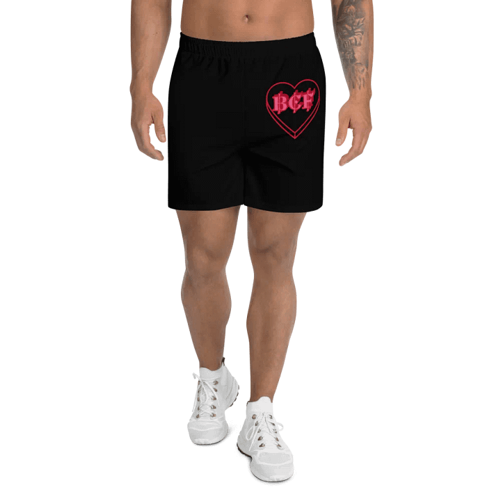Heartfelt BCF All-Over Print Athletic Long Shorts product image (1)