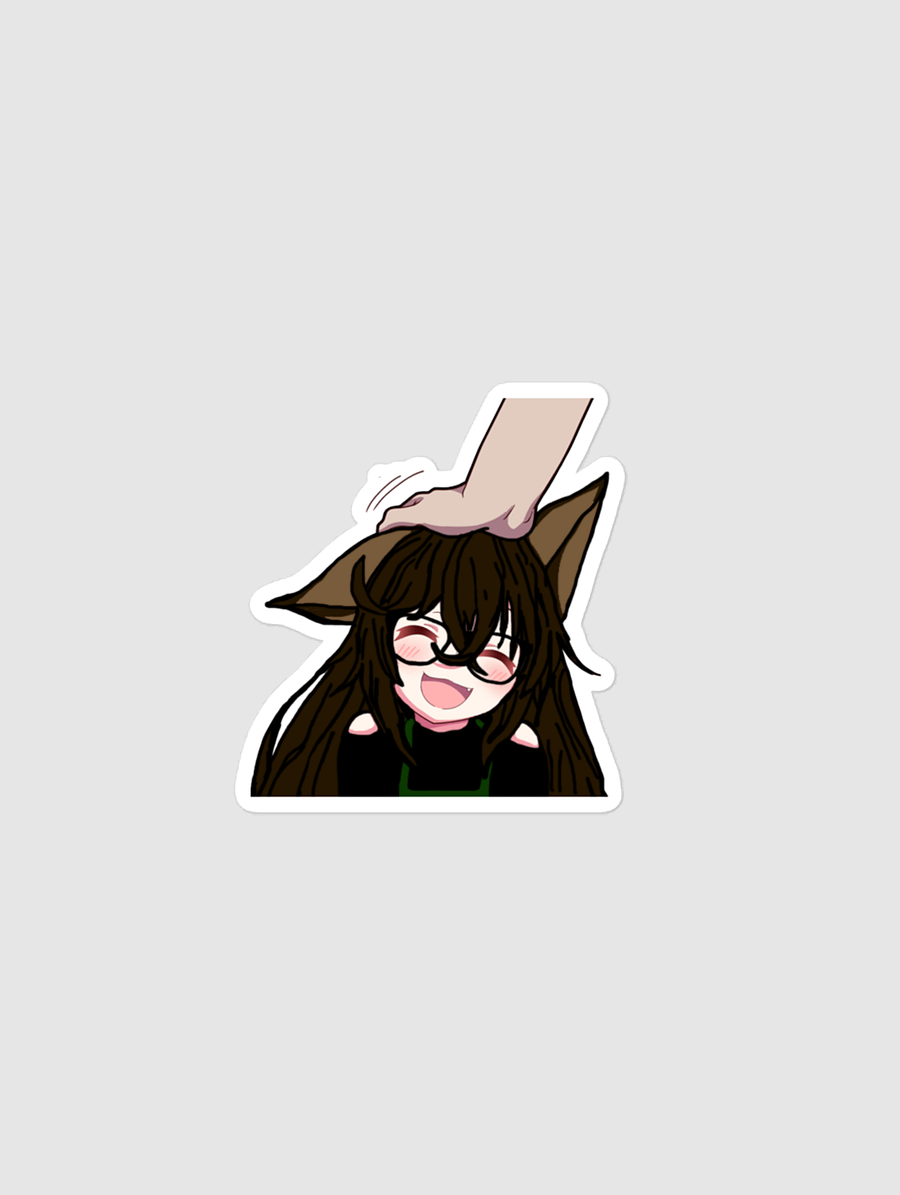 Barista Kensey Head Pats Sticker product image (1)