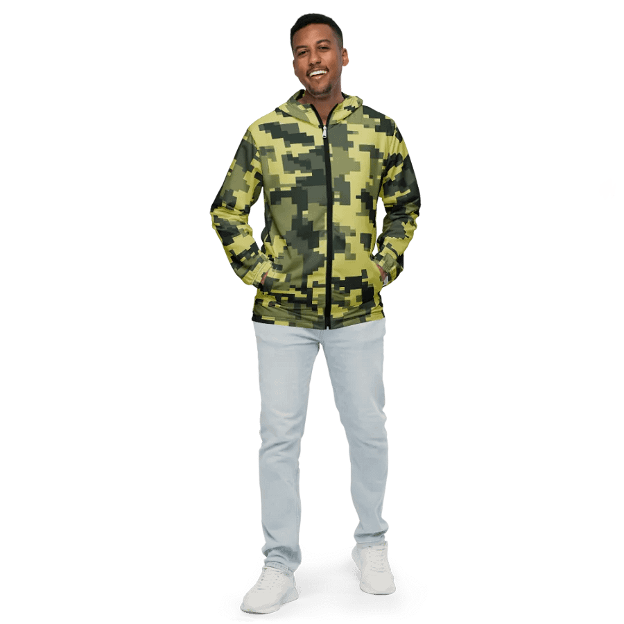 Phantom Camo Men's Windbreaker product image (3)