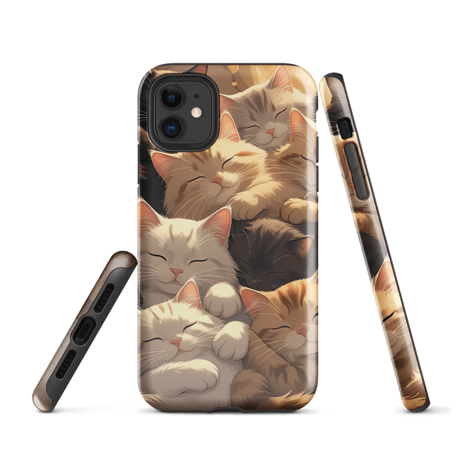 Catnap Crew Tough iPhone® Case product image (1)
