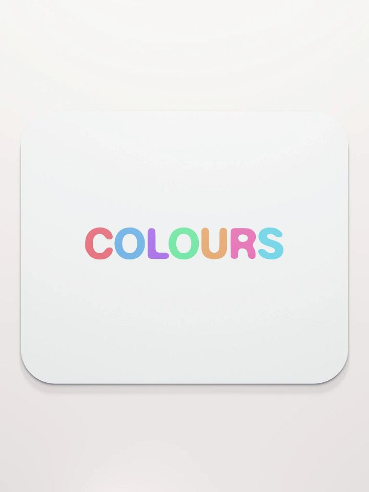 Colours Mousepad product image (2)
