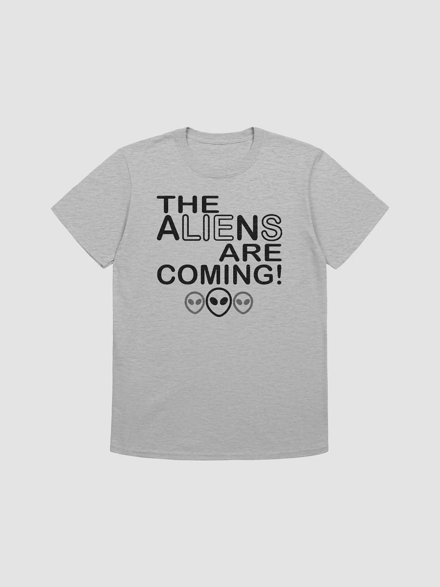 The Aliens Are Coming! - Black - Gildan Unisex Softstyle T-Shirt product image (2)