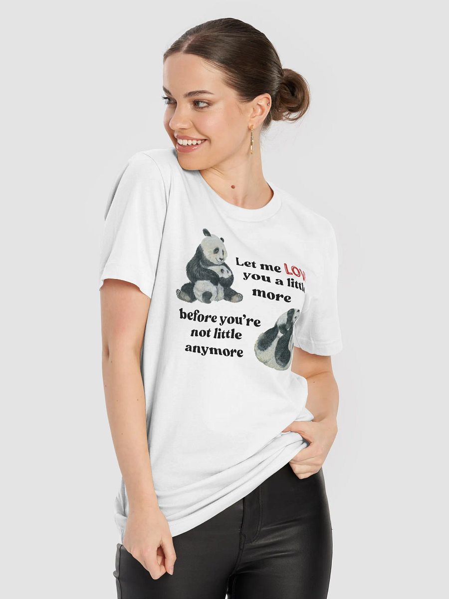 Motherhood, Mama and baby panda T-Shirt product image (3)