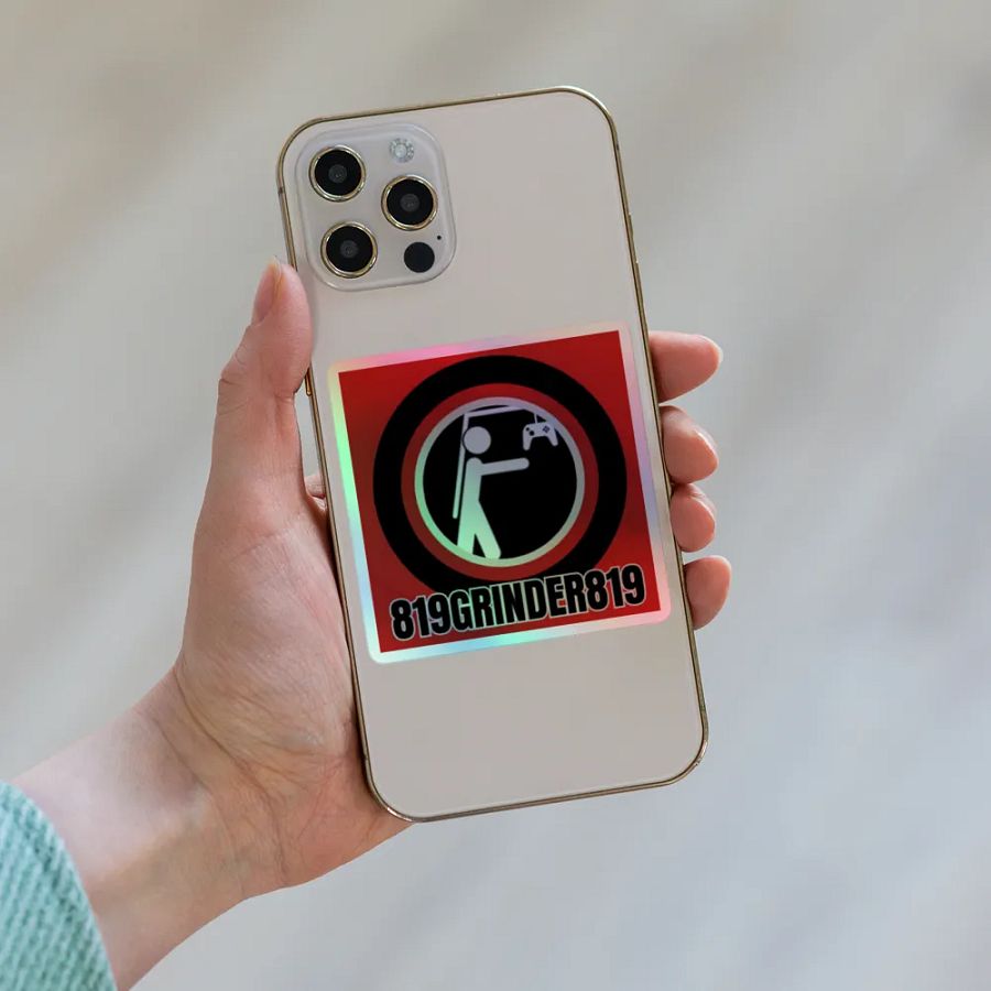 819GRINDER819 Holographic Gaming Sticker Set product image (8)