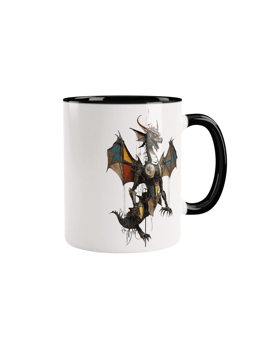 Mechanical Dragon Steampunk Ceramic Mug product image (4)