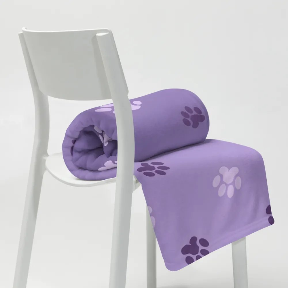 Paw Print Blanket product image (7)