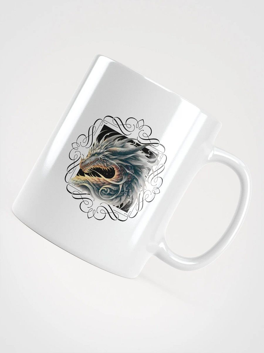 Gold and Silver Dragon Mug product image (4)