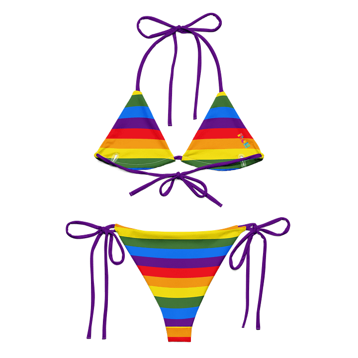 Rainbow Bliss All-Over Bikini Set product image (1)