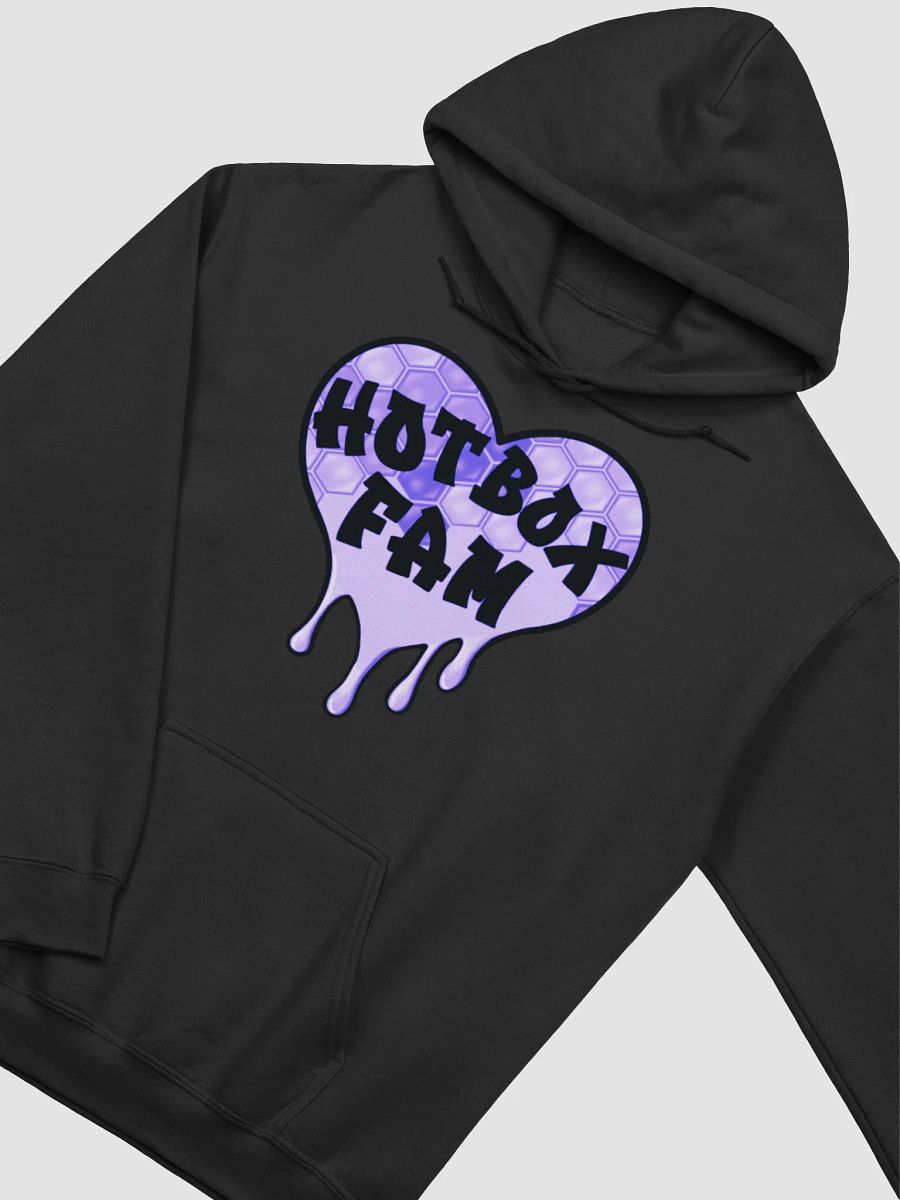 UNISEX HOT BOX FAM PURPLE HONEY COMB LOGO HOODIE product image (31)