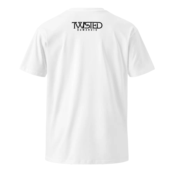 Copy of Embroidered Twisted Humanoid Monogram Pocket Tee - Blk product image (1)