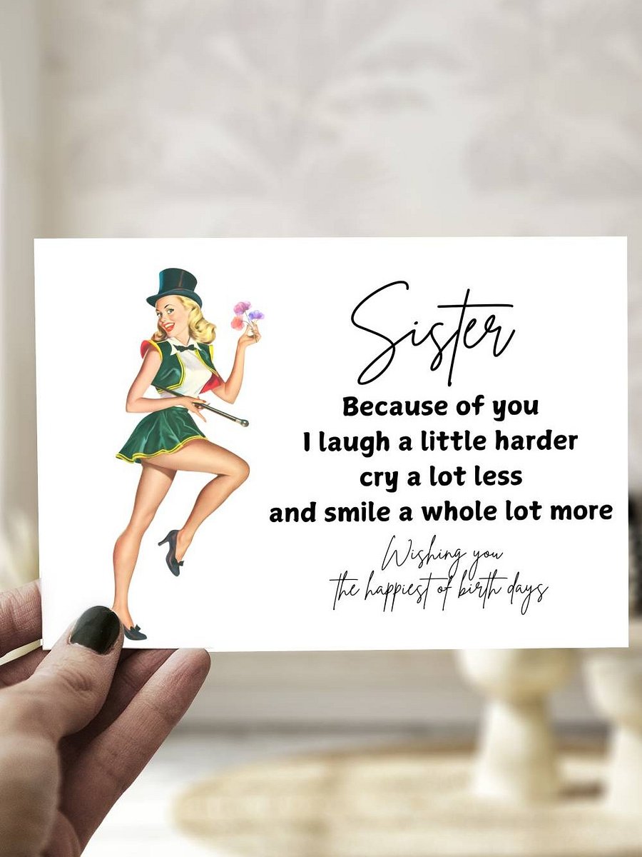Happy Birthday Sister Card product image (1)