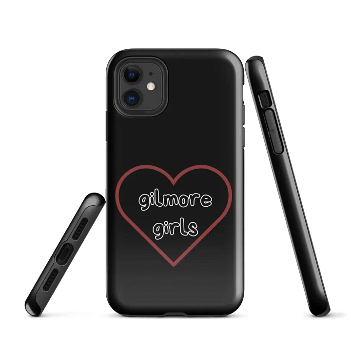 Hand-Drawn Heart on Lined Paper Saying "Gilmore Girls" - Phone Case product image (1)