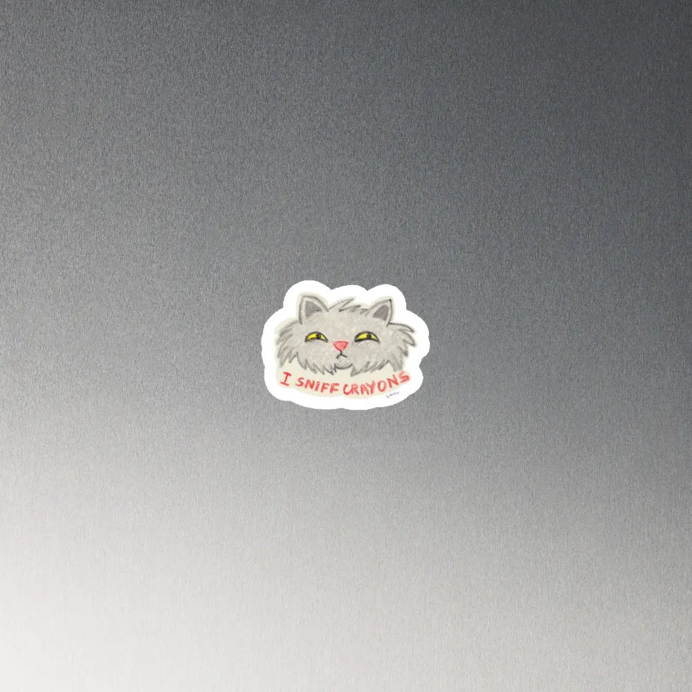 I Sniff Crayons Magnet product image (4)