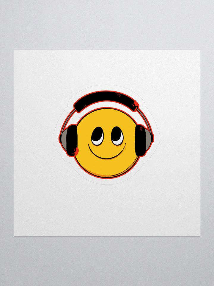Knife Radio Logo Sticker product image (1)