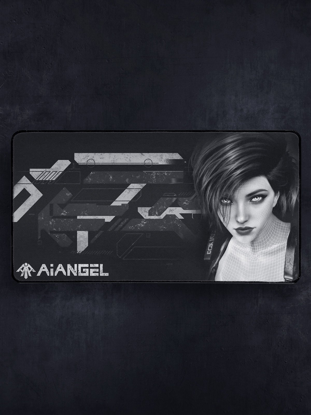 Hunter Eyes (B&W) - Mouse Pad product image (1)