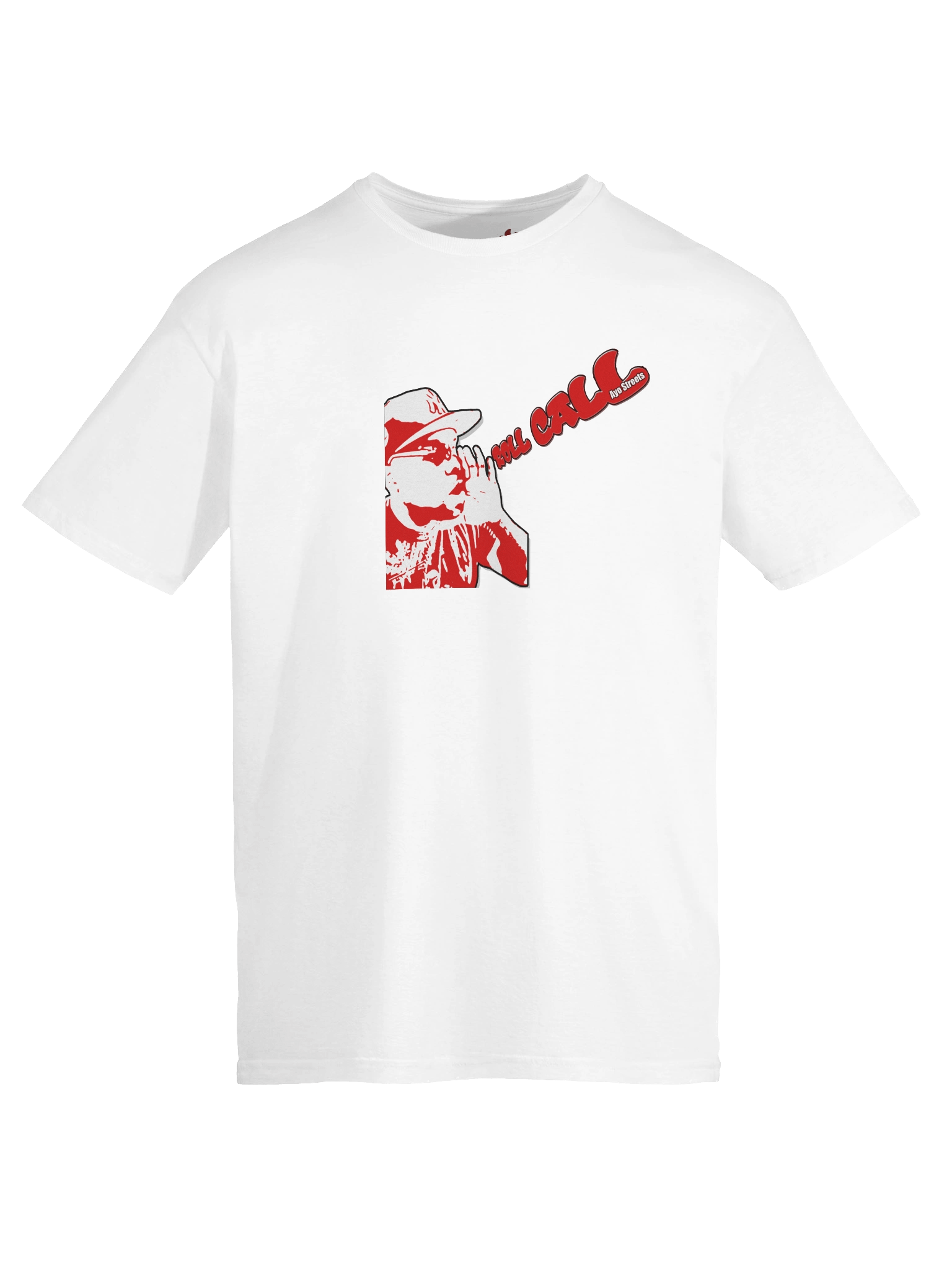 Roll Call White & Red T-Shirt product image (9)