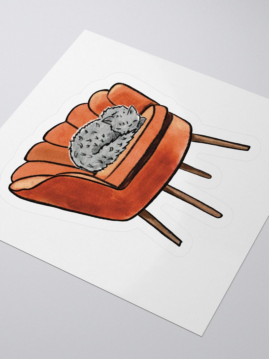 Cute cat sleeping Sticker product image (8)