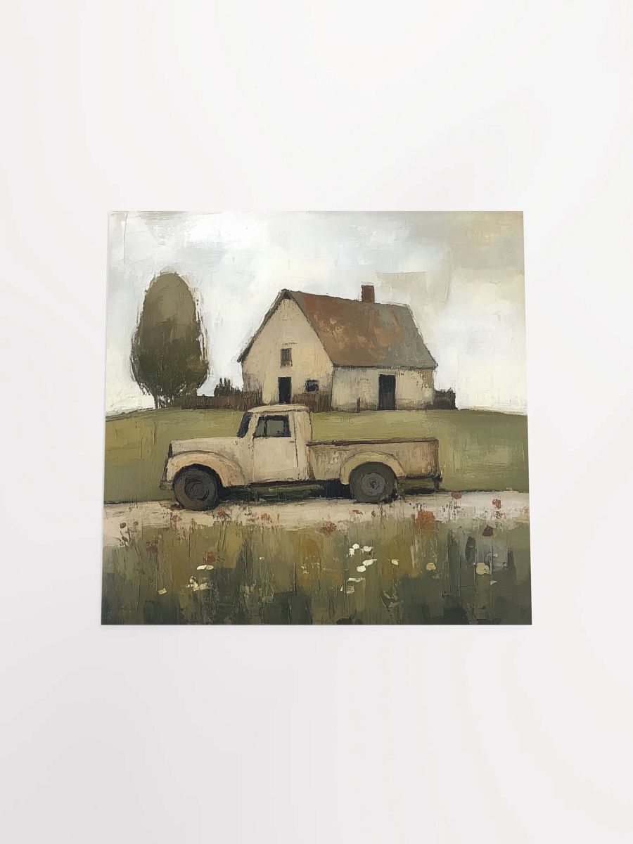 Farmhouse Sky: Truck II Art Print product image (4)