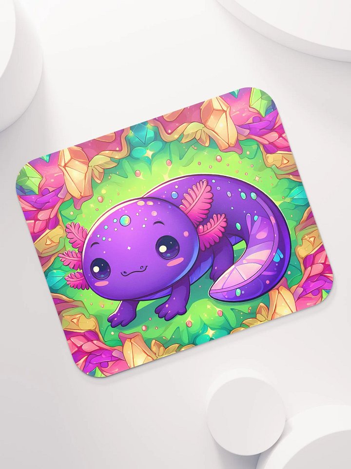 MOUSE PAD - Cute Axolotl 002 product image (1)