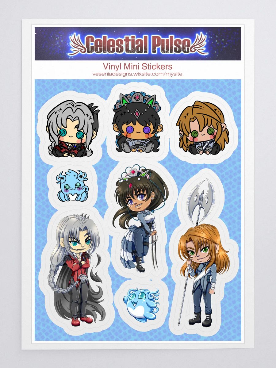 Celestial Pulse Sticker Sheet product image (3)