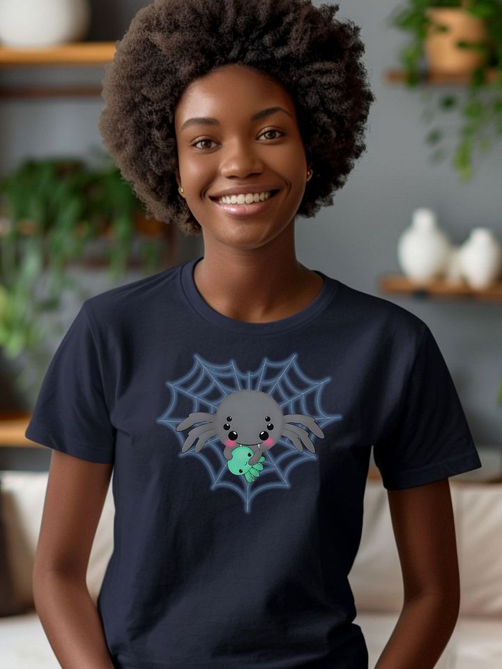 Cute Jumping Spider Women's Tee product image (11)