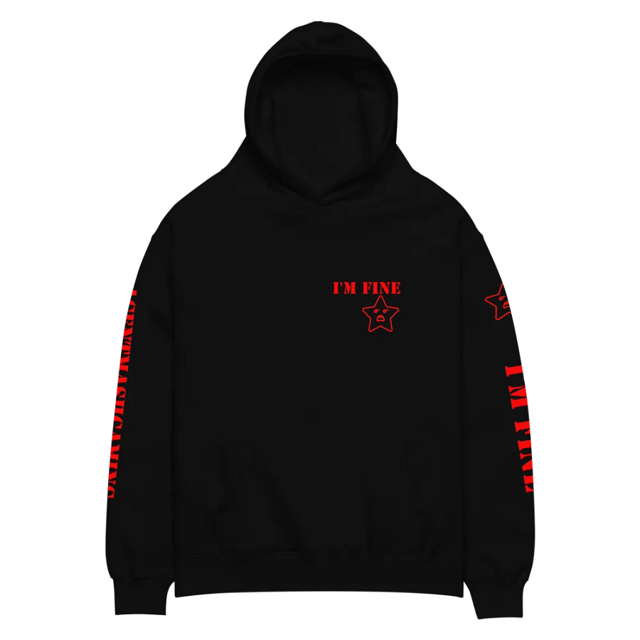 I'M FINE AMG Oversized Hoodie product image (2)