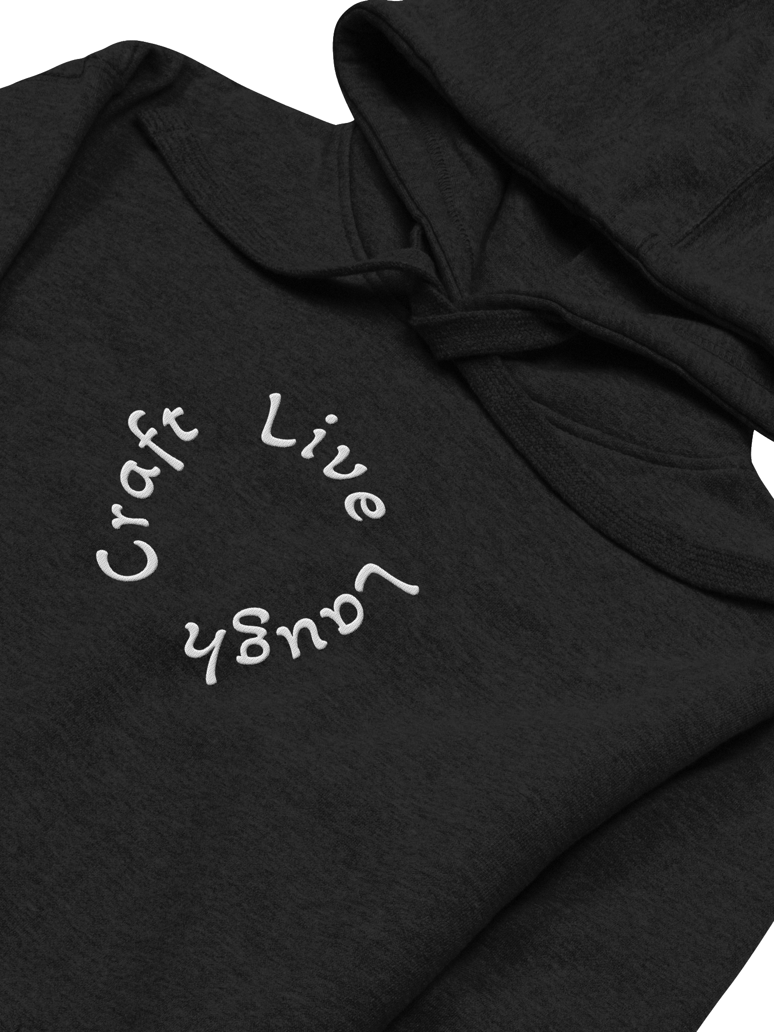 Live, Laugh, Craft Embroided Hoodie product image (3)