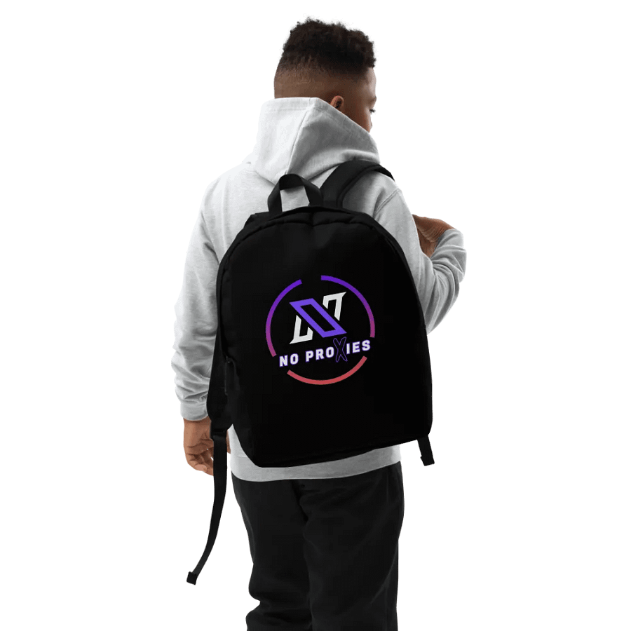 No Proxies Back Pack - Black product image (9)