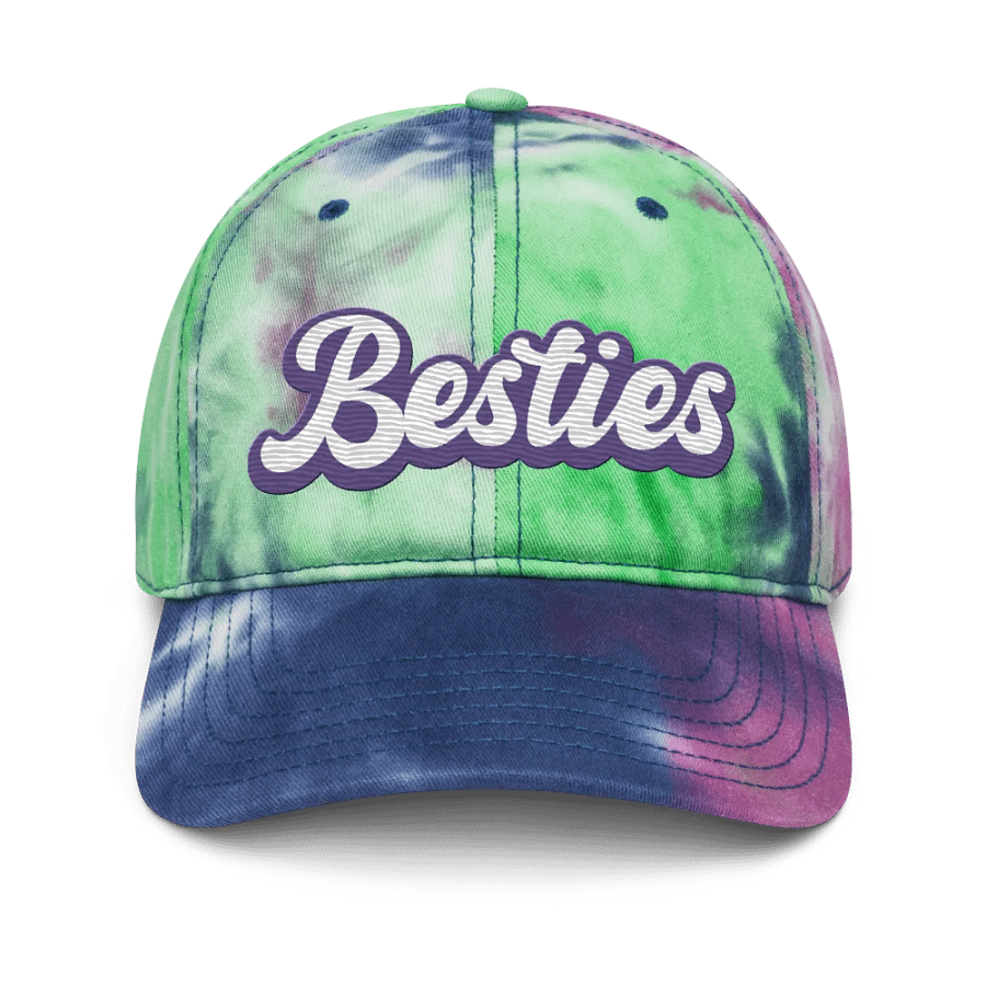 Groovy Purple Tie-Dye Hat product image (1)