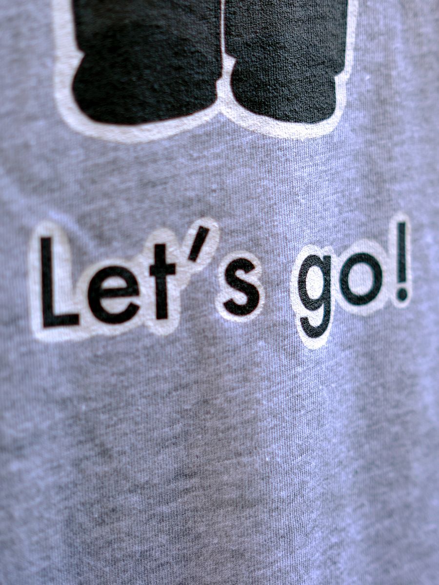"Let's go!" T product image (3)