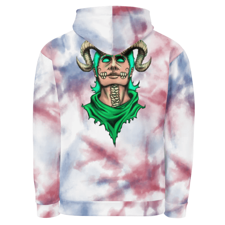 Death Metal Tie-Dye Hoodie product image (2)