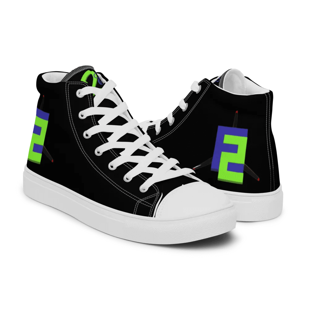 Black hi-tops product image (3)