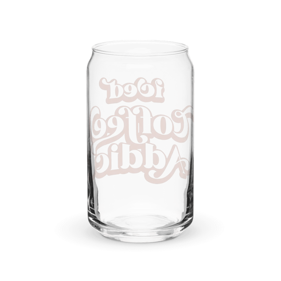 Iced Coffee Addict Print Glass Can Cup product image (2)