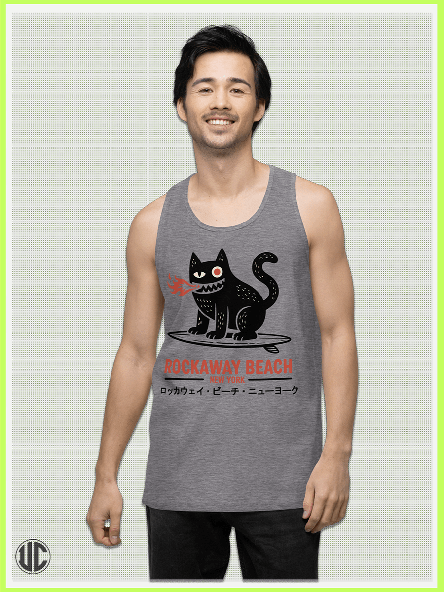UnkoCon - Rockaway Beach NY Surfer Men's Tank Top product image (3)
