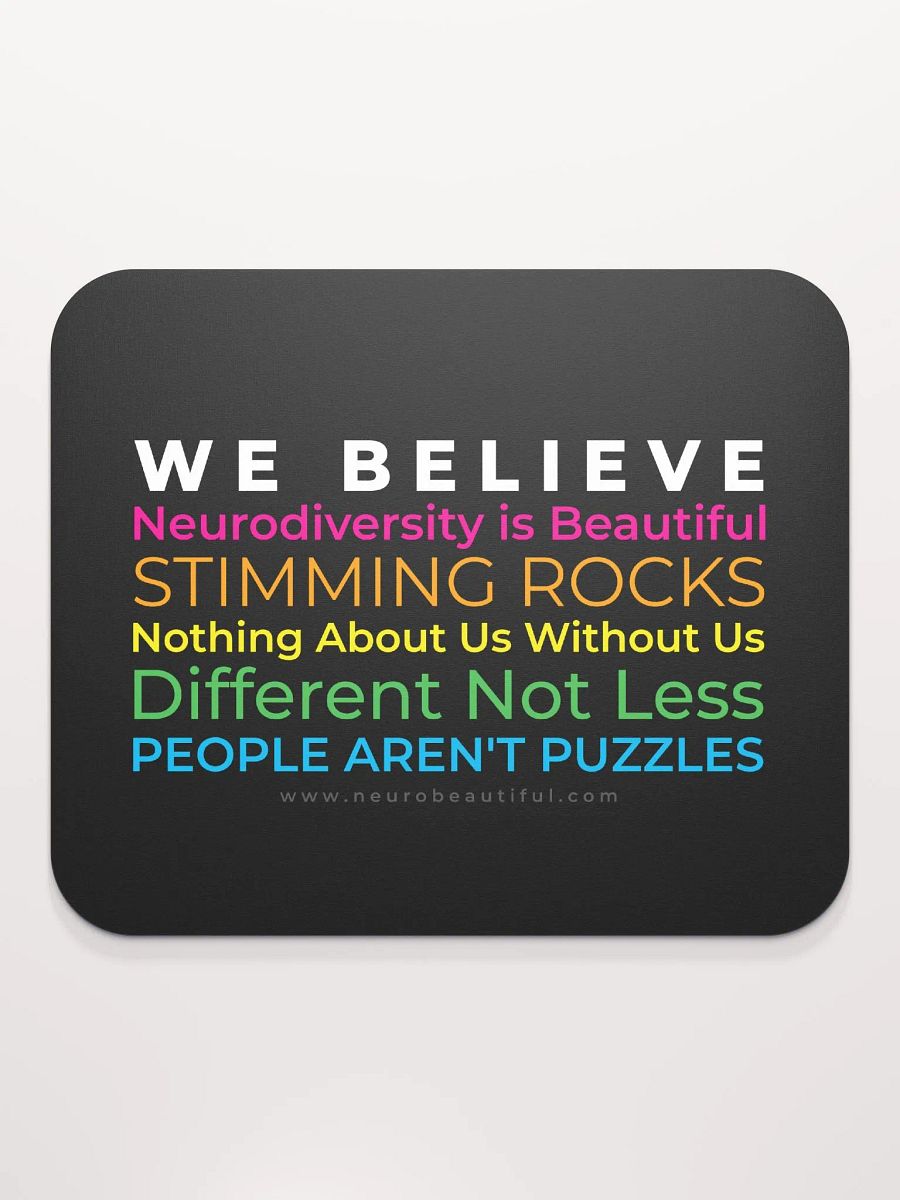 Manifesto Mouse Pad product image (1)
