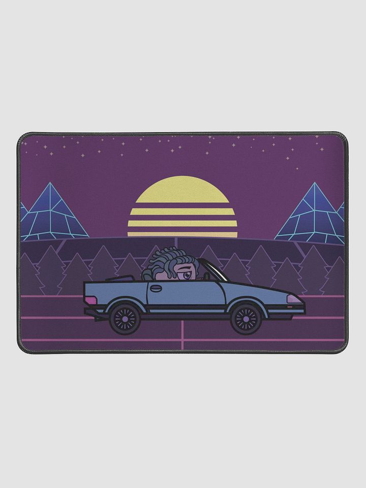Synth ride deskmat 12" x 18" product image (1)