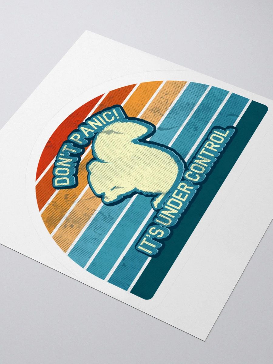 Retro Waffles - Panic Sticker product image (8)
