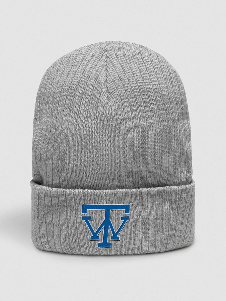 TW Logo Ribbed Knit Beanie product image (1)
