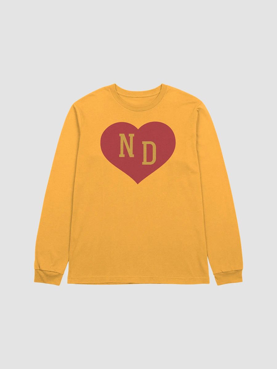 ND Heart Red Long Sleeve product image (2)