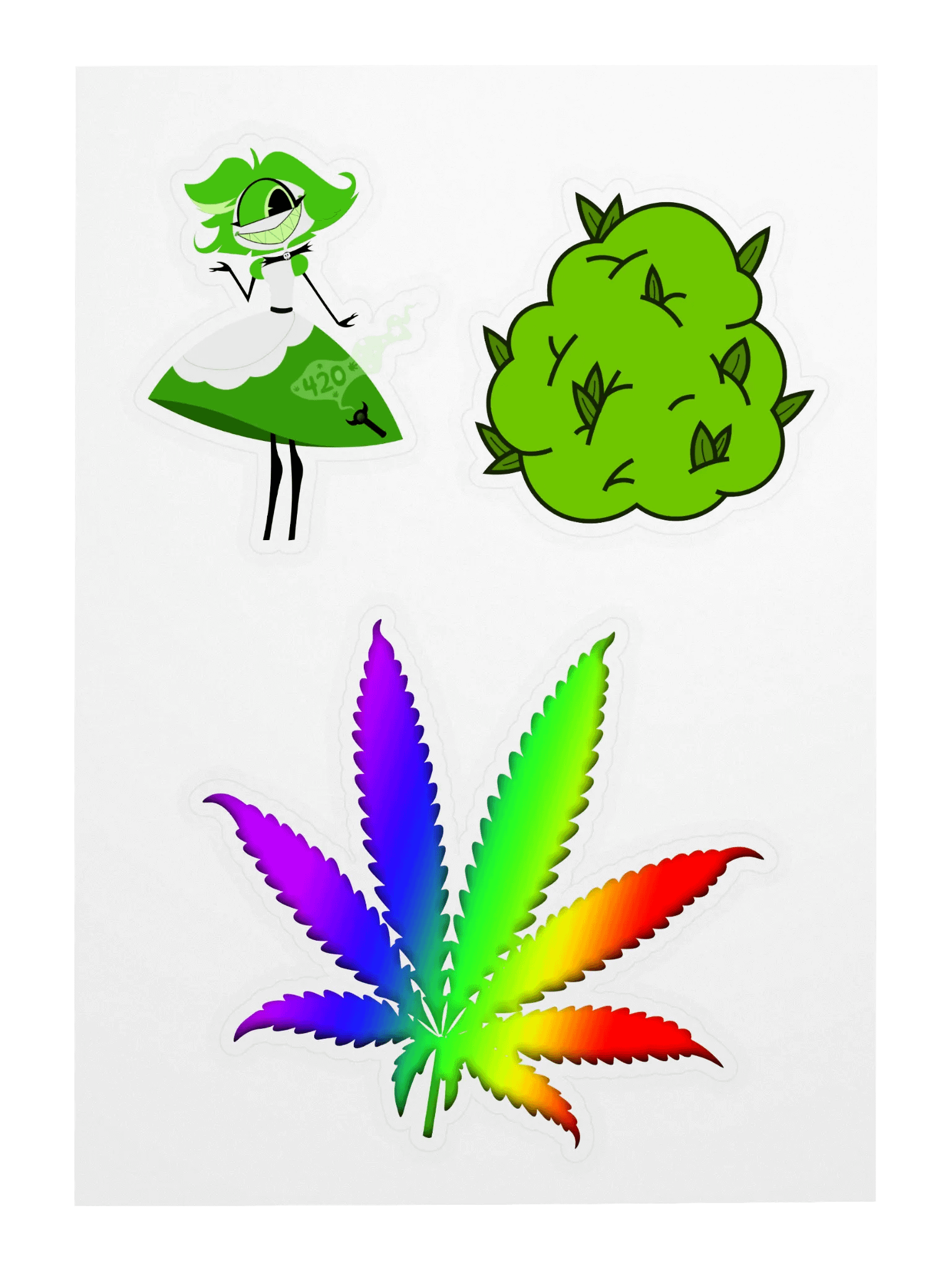Inmate #420 Sticker Sheet product image (3)