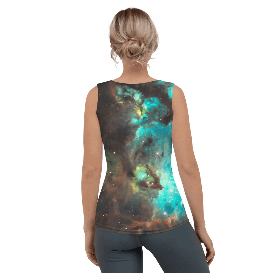 Green Galaxy Tank Top product image (4)