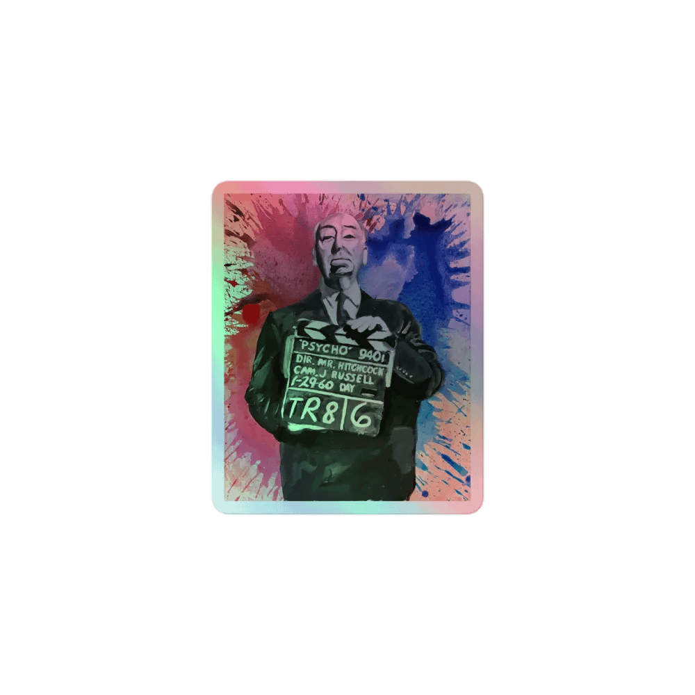 Psycho Splatter Holographic Sticker product image (1)