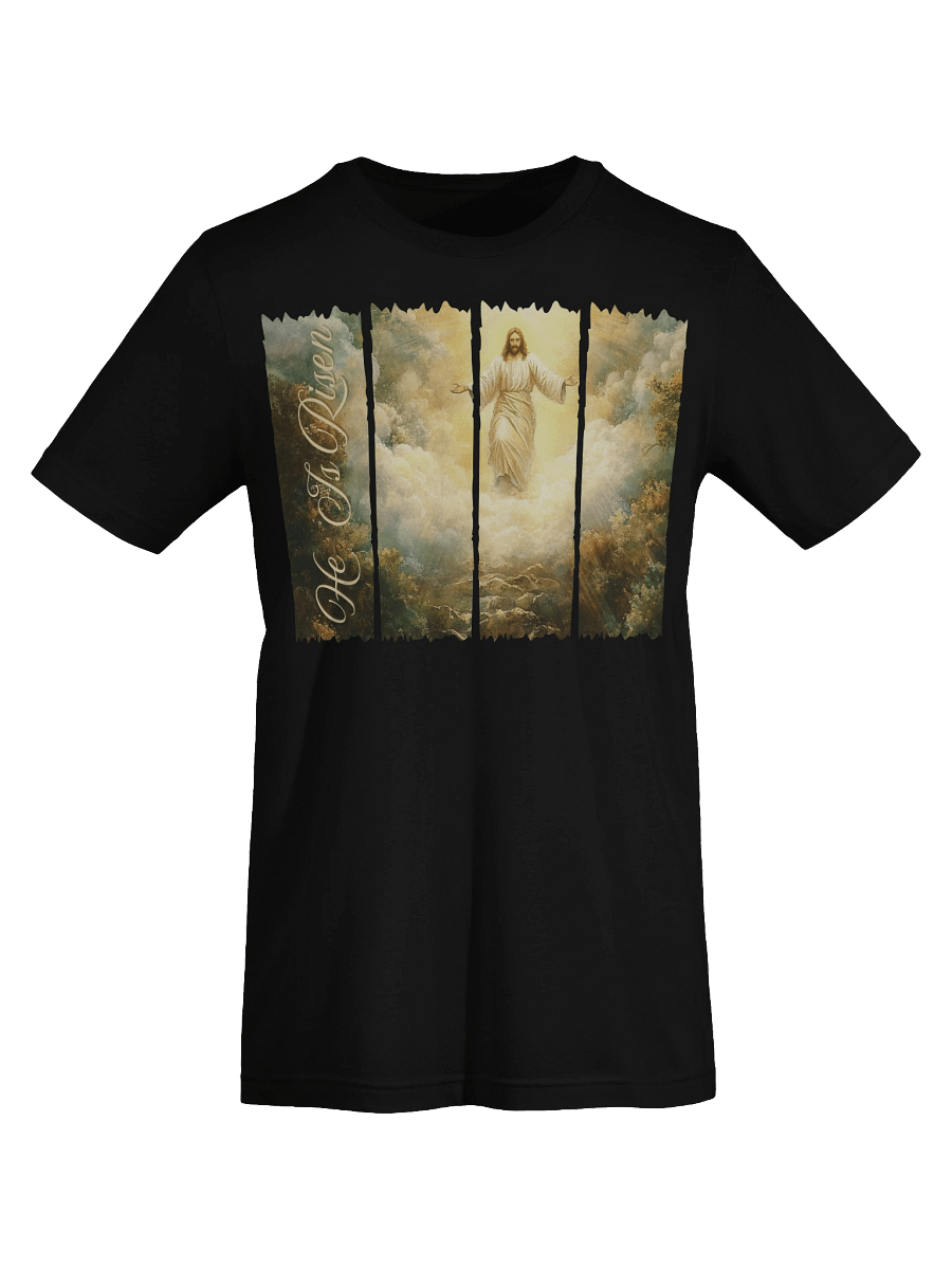 Jesus Is Risen Brush Stroke Design Tshirt product image (4)