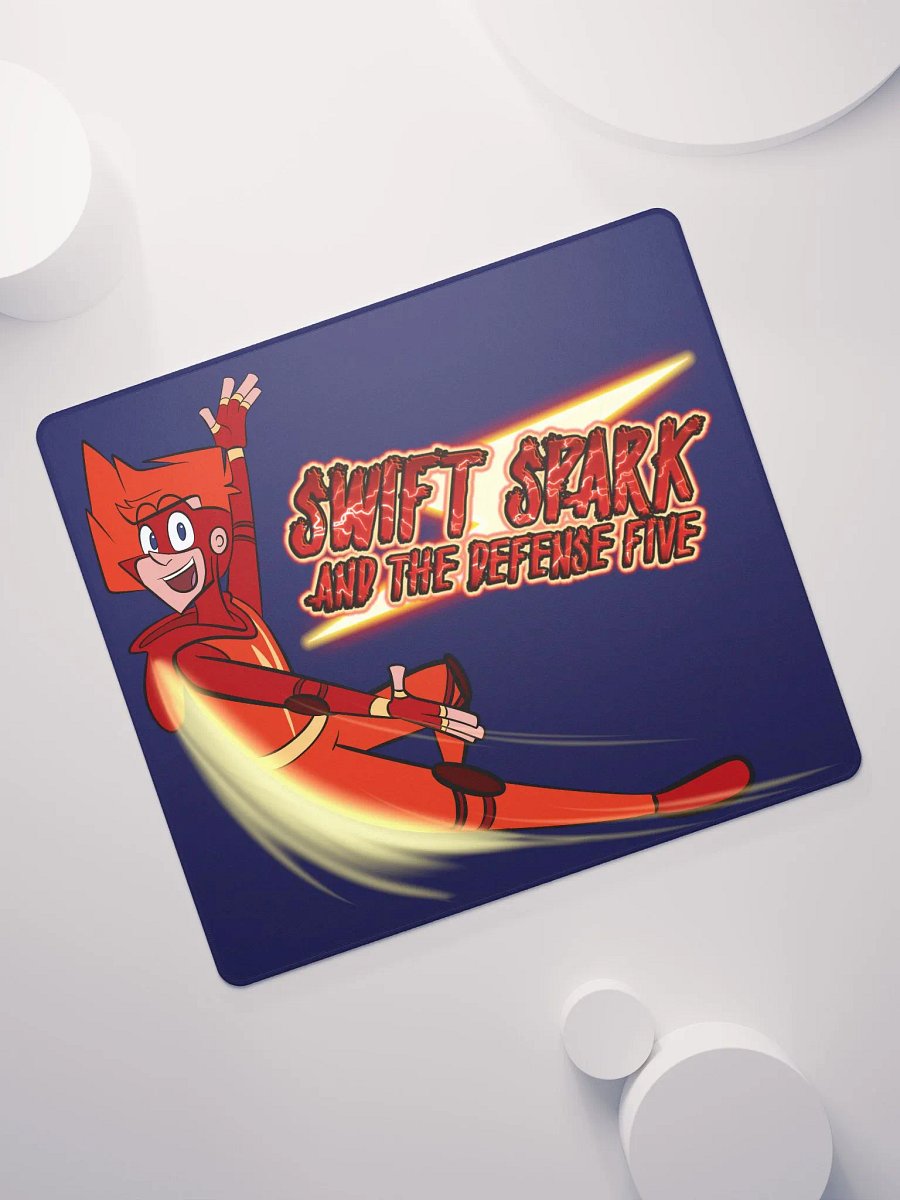 Swift Spark and the Defense Five: Swift Spark Flying Gaming Mouse Mat product image (7)