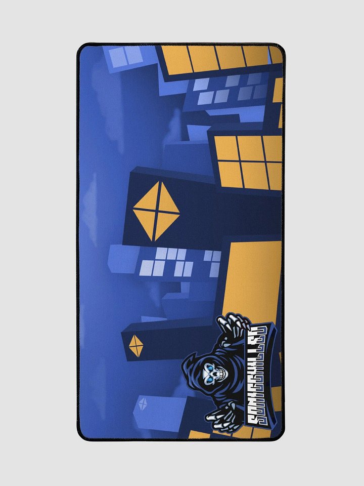 Blue Hellscape DeskMat product image (2)