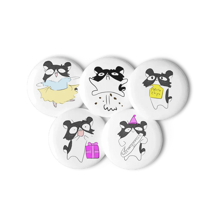 Pin buttons lots of Hampan part1 product image (3)