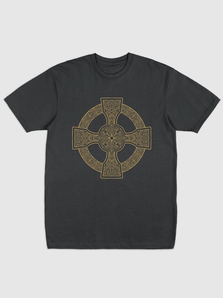 Celtic Cross Front Heavy Tee product image (2)