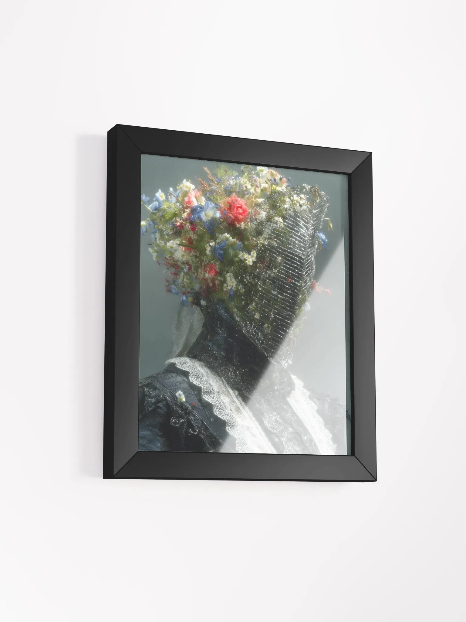 Veil of Bloom Ayous Wood Framed Matte Poster product image (28)